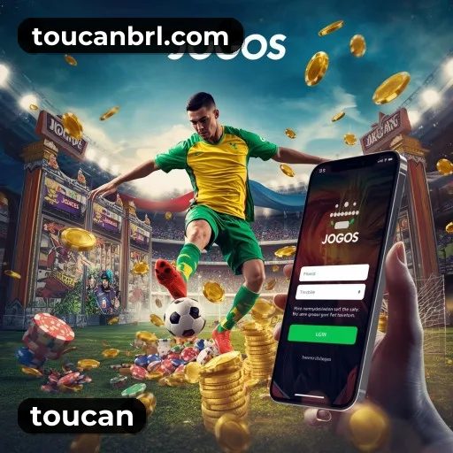 toucan bônus R$5.000 + 500 giros - Rollover 35x, prazo 30 dias, 38% taxa conversão